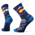 Smartwool Men's Hike Light Cushion Colorado Crew Socks – Laguna Blue