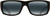 Maui Jim Unisex World Cup Square Sunglasses, Black Matte Rubber