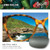 Maui Jim Unisex World Cup Wrap Polarized Sunglasses – Gray Frame