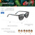 Maui Jim Unisex Ocean Sunglasses – Shiny Black Frame with Neutral Grey Lens