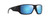 Maui Jim Unisex Keha Polarized Sunglasses – Matte Black Frame, Blue Hawaii Lens