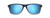 Maui Jim Unisex Onshore Polarized Rectangular Sunglasses – Blue Black Stripe Frame