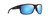 Maui Jim Unisex Southern Cross Polarized Sunglasses – Black Frame, Blue Lens