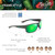 Maui Jim Unisex Polarized Sunglasses – Maui Green Mirror Lens, Gray Frame
