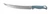 Benchmade Fishcrafter Santoprene Fixed Knife, MagnaCut SS Trailing-Point Blade