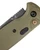 Benchmade CLA Push Button Auto Knife, 3.4" MagnaCut SS Drop-Point Blade, OD Green