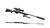 CMMG Zeroed 556 5.56 DT HUB Suppressor, 1/2x28 & 5/8x24 Mounts, Black
