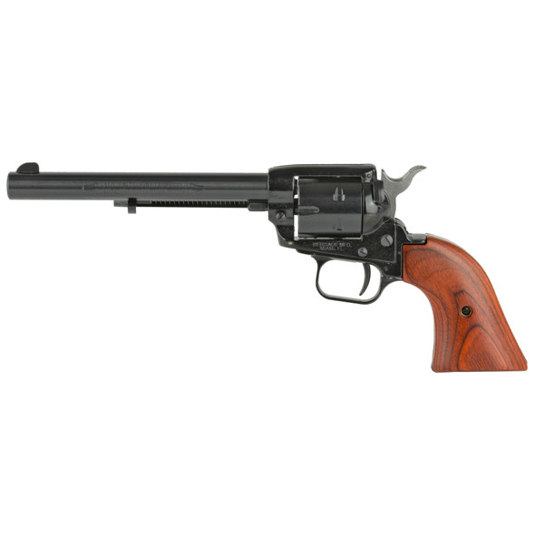 Heritage, Rough Rider, Single Action Revolver, 22LR, 6.5" Barrel, Alloy Frame, Blue Finish, Cocobolo Grips, Fixed Sights, 6Rd, Long Rifle Cylinder Only