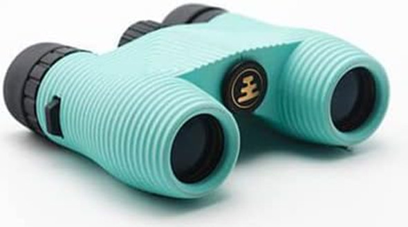 Nocs Provisions Standard Issue 8x25 Waterproof Binoculars | Lightweight, Compact, 8x Magnification, Wide View, Multi-Coated Lenses - Sea Foam Green