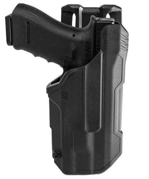 Blackhawk T-Series Holster L2D LB Glock (RH) 17/22/23/31 w/ TLR 1/2 - 44N200BKR