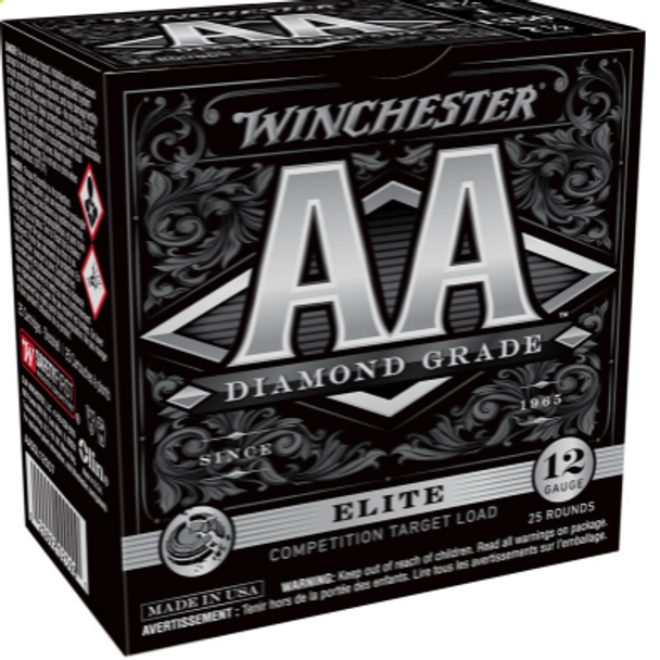 Winchester AA Diamond Grade Shotshells AADG13007, 12 Gauge, 2-3/4", 1 1/8 oz, 1300 fps, #7.5 Lead Shot,