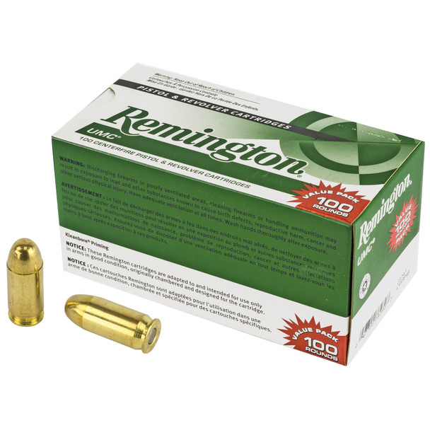 Remington UMC 45 ACP 230 Grain Full Metal Jacket 100 Round Value Pack - 23797