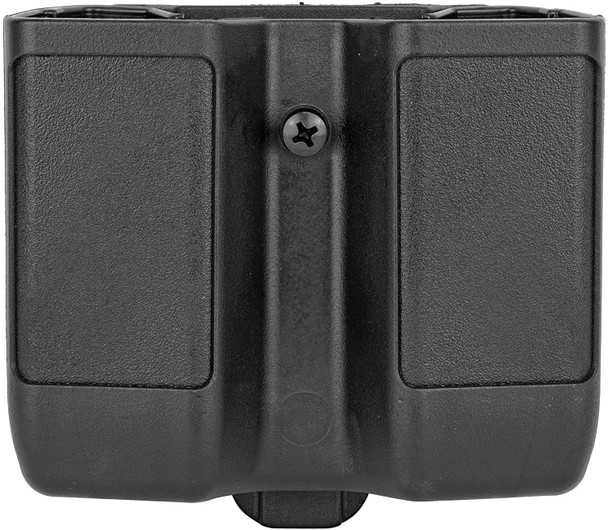 Blackhawk CQC Double Stack 9/40 Double Mag Case for 9mm/.40 &.45 cal - 410610PBK