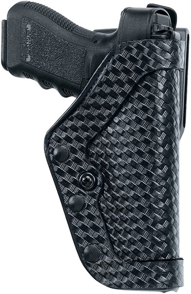 Uncle Mike's 43215 Mirage BW Pro-2 Dual Ret Duty Jacket Holster, Size 21 - RH