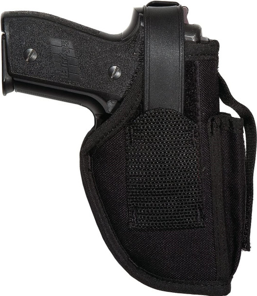 Uncle Mike's 70160 Size 16 Ambidextrous Sidekick Hip Holster w/ Mag Pouch