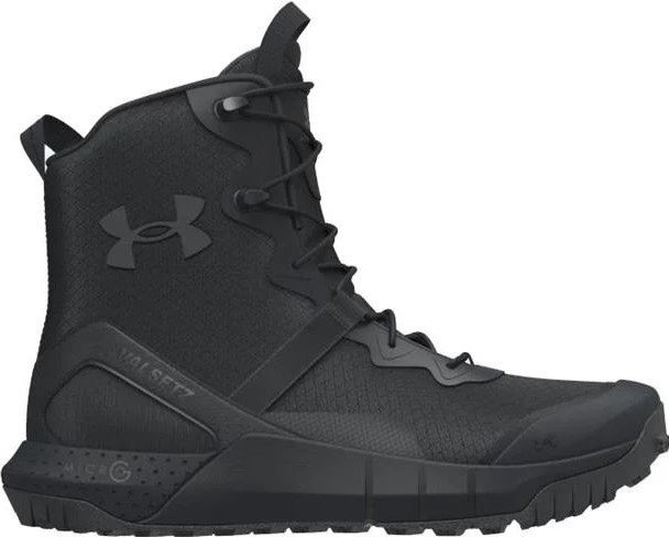 Under Armour Men's UA Micro G Valsetz 2E Black Tactical Boots - 3023746-001