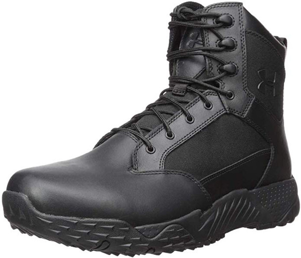 Under Armour Men's Stellar Tac Tactical Waterproof Boots, Black