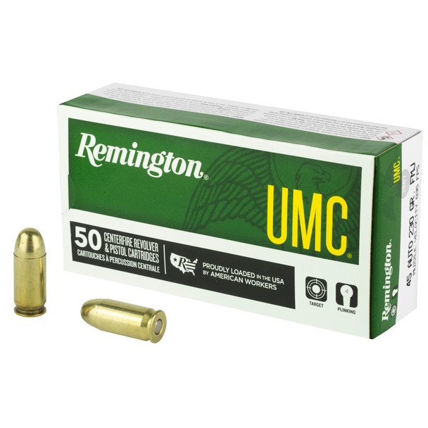 Remington UMC 45 ACP 230 Grain Full Metal Jacket-23726