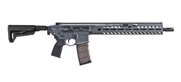 Sig Sauer MCX Virtus Patrol 223 Rem,5.56 NATO 16" 30+1 Gray 5 Position Folding Stock