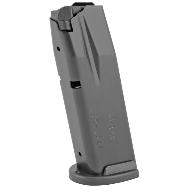Sig Sauer 357 Sig/40 S&W 13 Rounds Magazine Fits P250/P320, Steel Black