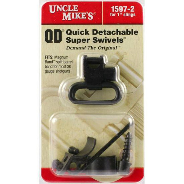 Uncle Mike's 15972 Magnum Band 20 Gauge Shotgun QD Swivel & Studs 115 SG-4