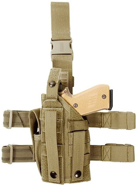 Blackhawk Omega VI Ultra Universal Drop Leg Ambi Holster, Coyote Tan - 40MLH1CT