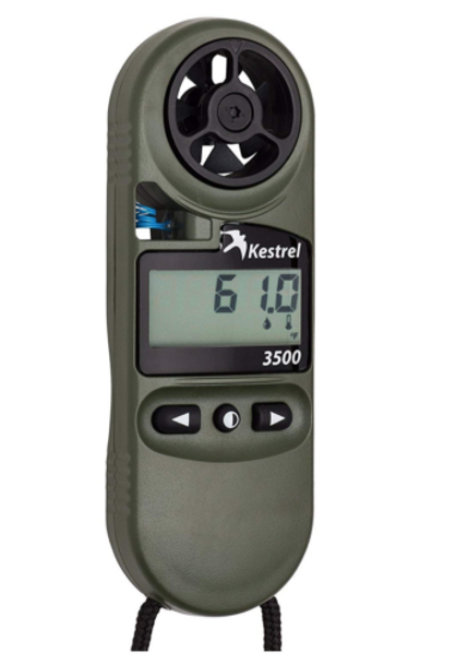 Kestrel 3500 Pocket Weather Meter with Night Vision, Olive Drab