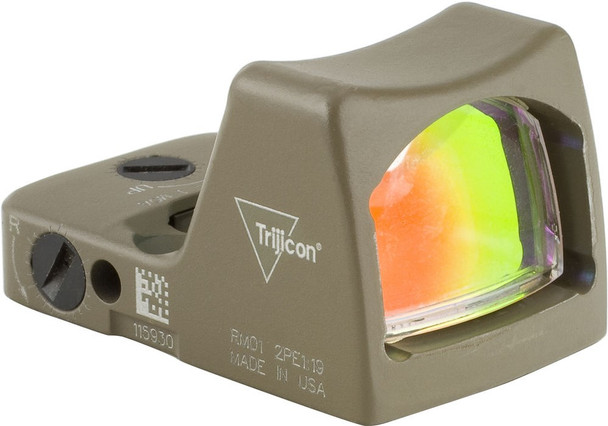 Trijicon RMR Type 2 Adjustable LED 6.5 MOA Reflex Red Dot Sight - RM02-C-700645