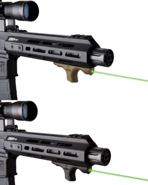 Viridian HS1 Green Laser Sight Hand Stop w/ MagPul M-LOK Mounting