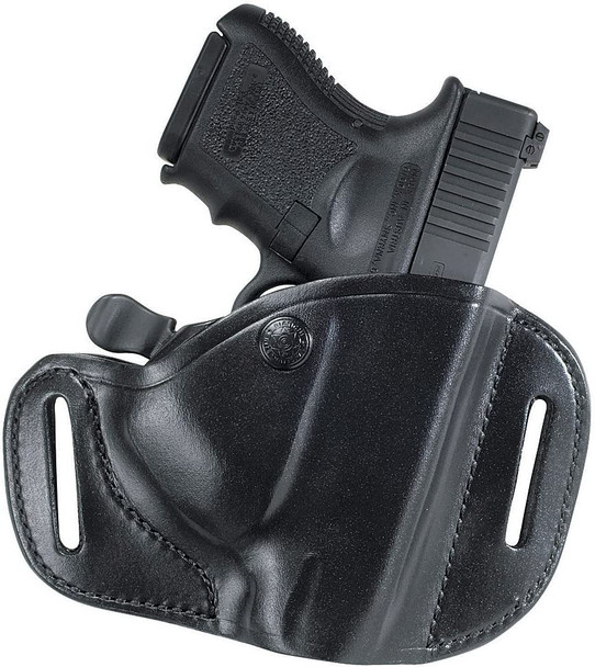 Bianchi Gun Leather 82 Carrylok Size: 11 Glock 19 23 Hip Holster (Black, Right Hand)