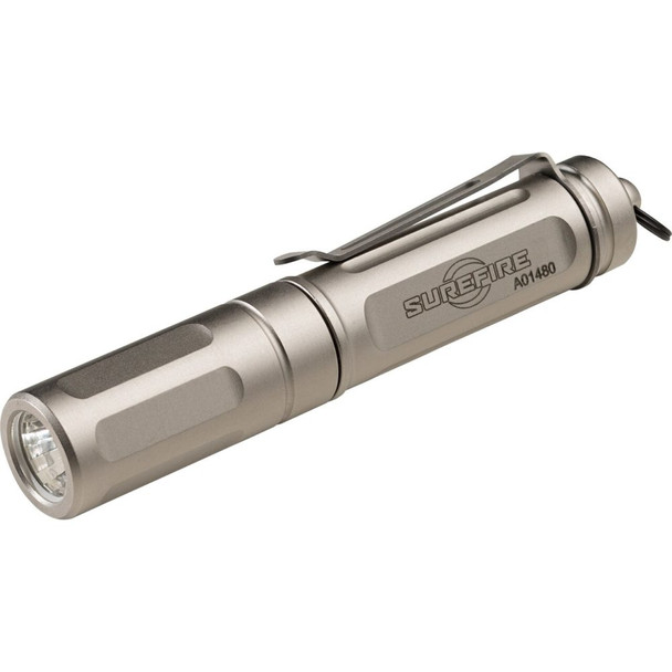 SureFire TITANB Titan Plus UltraCompact Nickel Plated Brass White LED 15300 Lumens 66 Meters Range