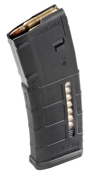 Magpul MAG570-BLK PMAG GEN M2 MOE Black Detachable with Capacity Window 30rd 223 Rem, 5.56x45mm NATO for AR-15, M16, M4