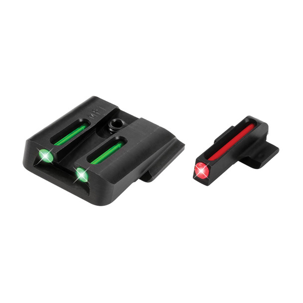 TRUGLO BRITE-SITE FOR S&W M&P MODELS 3 DOT FIBER-OPTIC SIGHTS SET