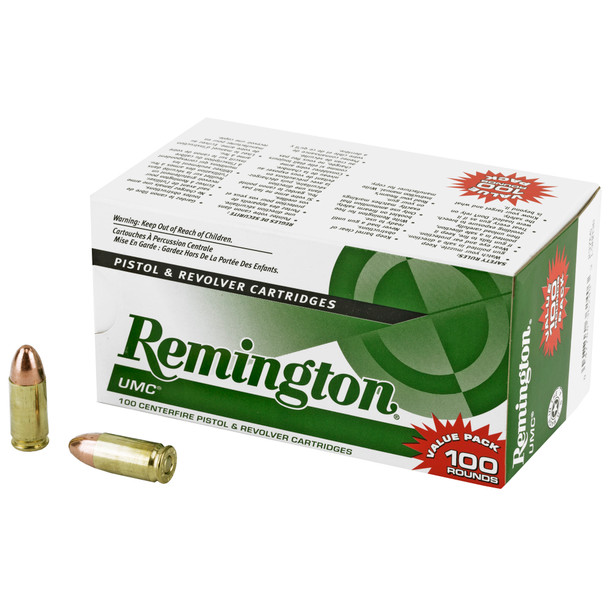Remington UMC 9MM 115 Grain Full Metal Jacket - 23765