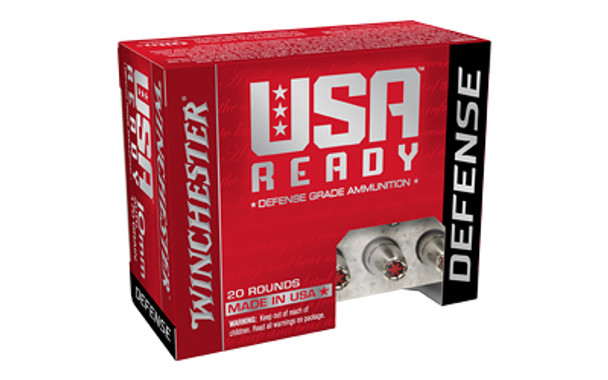 Winchester USA Ready 10mm 170 Grain Hex-Vent Hollow Point