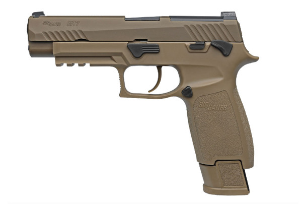 SIG SAUER P320 M17 Military Model 9mm Full-Size Optic Ready Pistol with Manual Safety