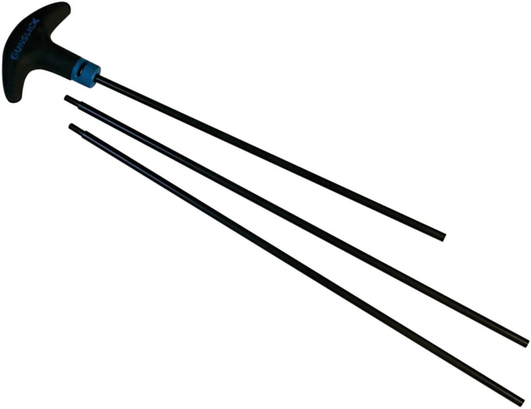 Gunslick Blackened Steel 3-Piece .30 Caliber Rifle Cleaning Rod - 36008