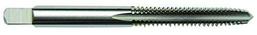 Morse Cutting Tools 33714 Straight Flute Hand Taps, High-Speed Steel, Bright Finish, Type, H2 Pitch Diameter, 3 Flu