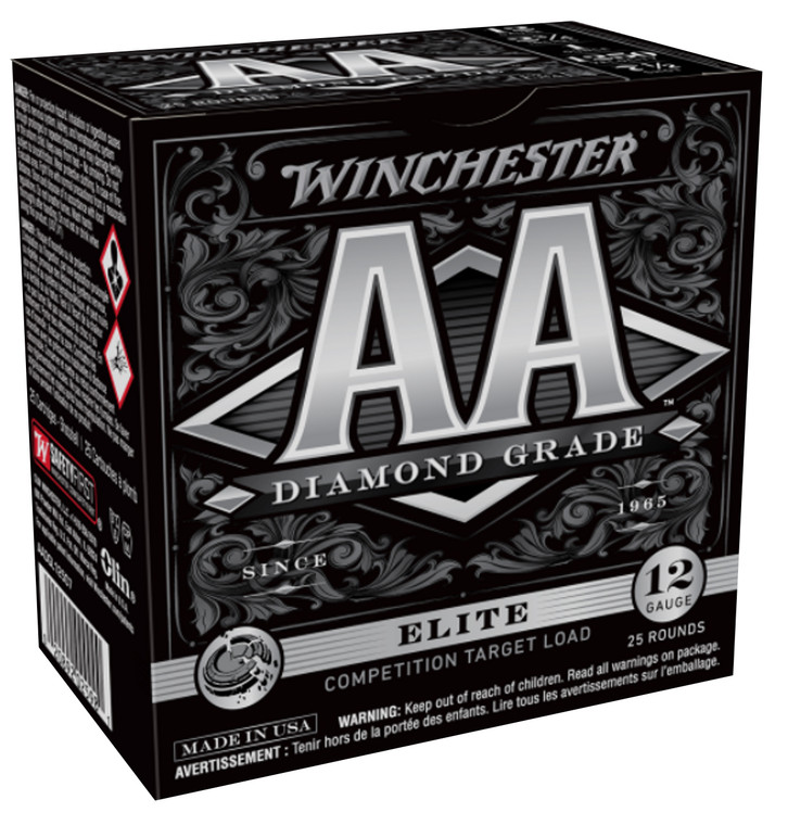 Winchester AADGL12507 AA Diamond Grade 12 Gauge 2.75" 25 Rounds
