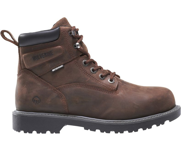 Wolverine Men's Floorhand 6 Inch WP Soft Toe Work Shoe