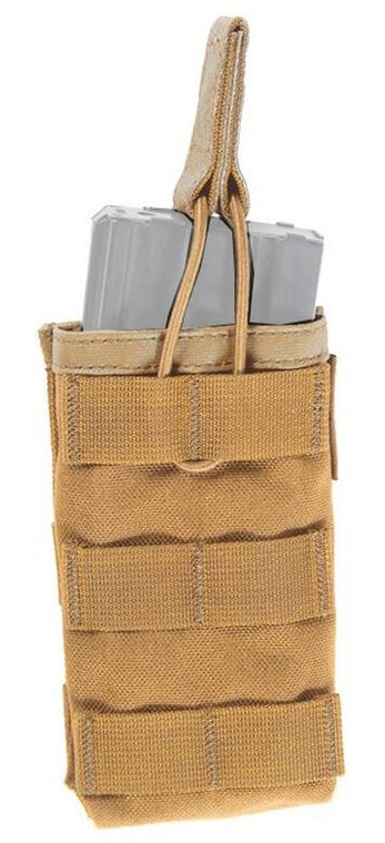 Blackhawk S.T.R.I.K.E. Single Magazine Coyote Tan Molle Pouch - 37CL68CT