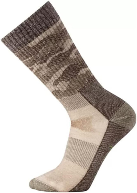 Classic Hunt Full Cushion Camo Tall Crew, Fossil, M