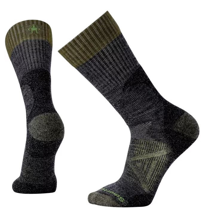 Performance Hunt Light Cushion Tall Crew, Black, XL