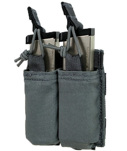 Eagle Industries FB Style Double S45/220 Magazine Pouch Gray - R-MP2-S45/220-FB1