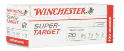 Winchester Ammo TRGT208VP Super Target 20 Gauge 2.75"