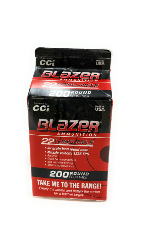Blazer Ammunition 22LR 38GR 200CT POUR PACK