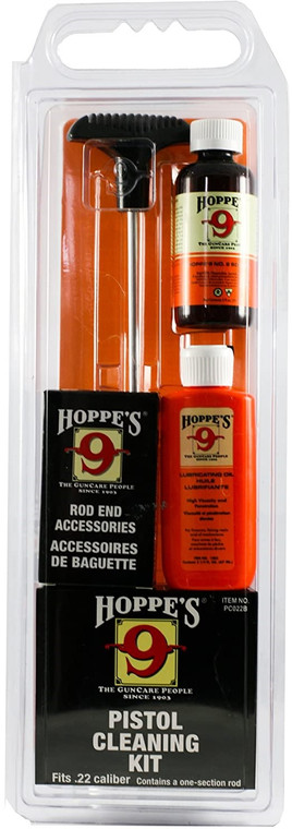 Hoppe's PCO22B .22 Caliber Pistol Cleaning Kit - PCO22B