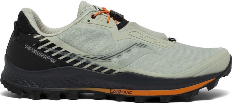 Saucony Peregrine 11 ST Men's Athletic Running Shoes, Tide/Black - S20644-35