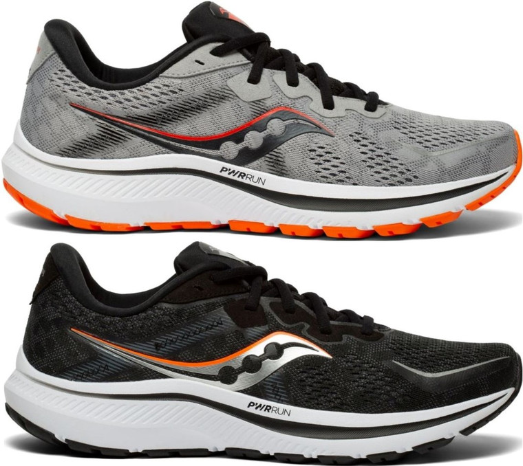 Saucony Omni 20 Wide Men's Athletic Running Shoes - S20682-10 & S20682-20