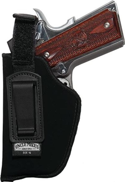 Uncle Mike's 76161 ITP Size 16 3.25-3.75" Hoslter w/ Retention Strap, Right Hand